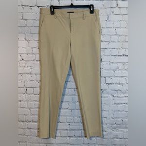 Tommy Hilfiger Tan Madison Stretch Slim Pants Size 8